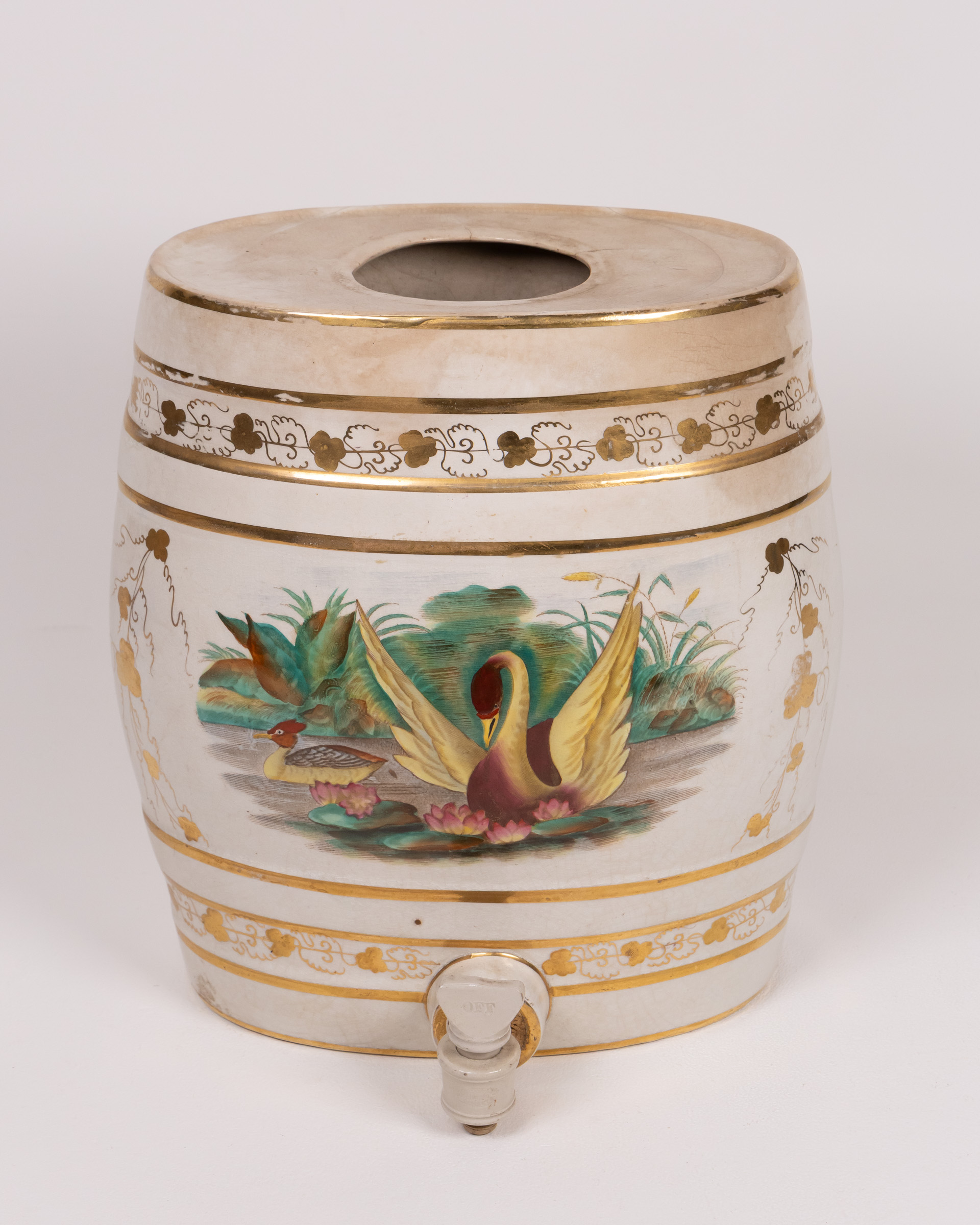 ~Antique ceramic whiskey dispenser