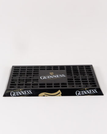 Guinness Black Plastic Drip Tray with Logo