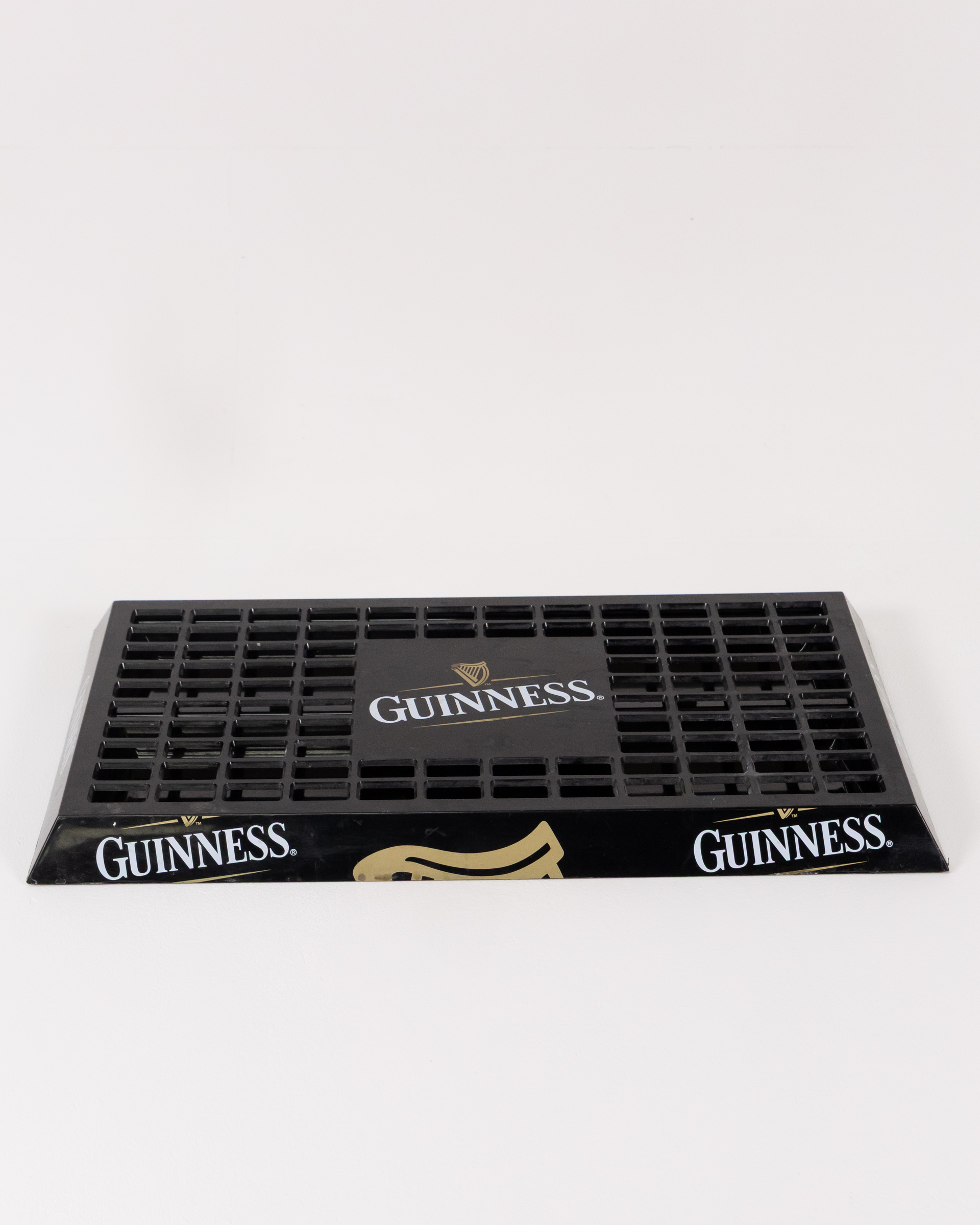 Guinness Black Plastic Drip Tray with Logo