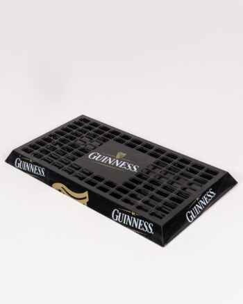 Guinness Black Plastic Drip Tray with Logo