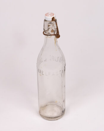 Vintage Young’s Belfast Glass Bottle with Stopper