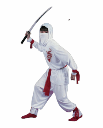 White Ninja Child Costume (S)