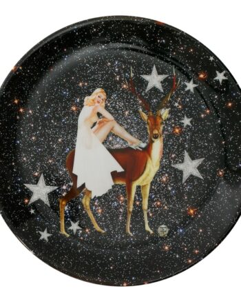 Festive Celeste Bone China Plate