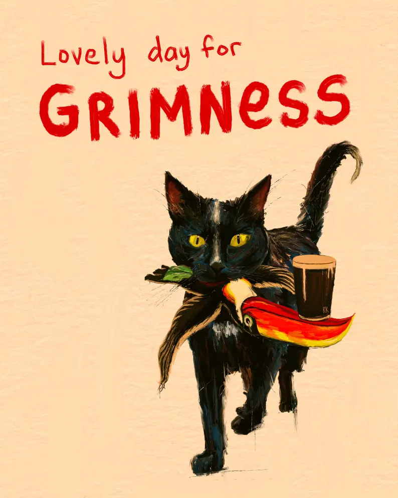 My Goodness, My Grimness by Rickydrewapiccy – A3