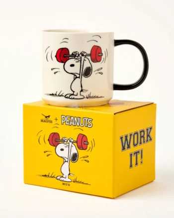 Alternative view of Peanuts 'Work It!' Ceramic Mug