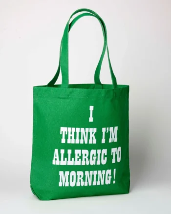 Alternative view of Peanuts Tote - Allergic To Morning!