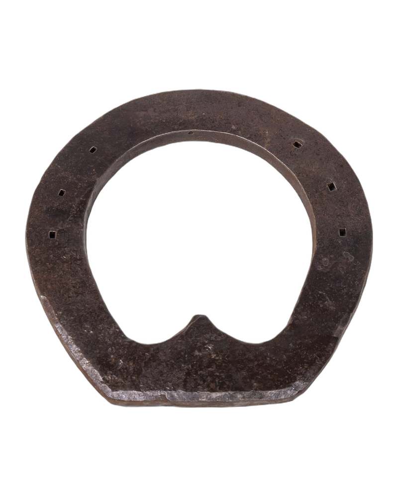Antique Metal Horse Shoe with Nail Holes