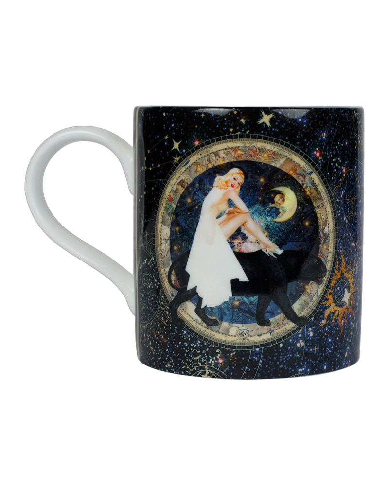 Celeste Bone China Coffee Cup