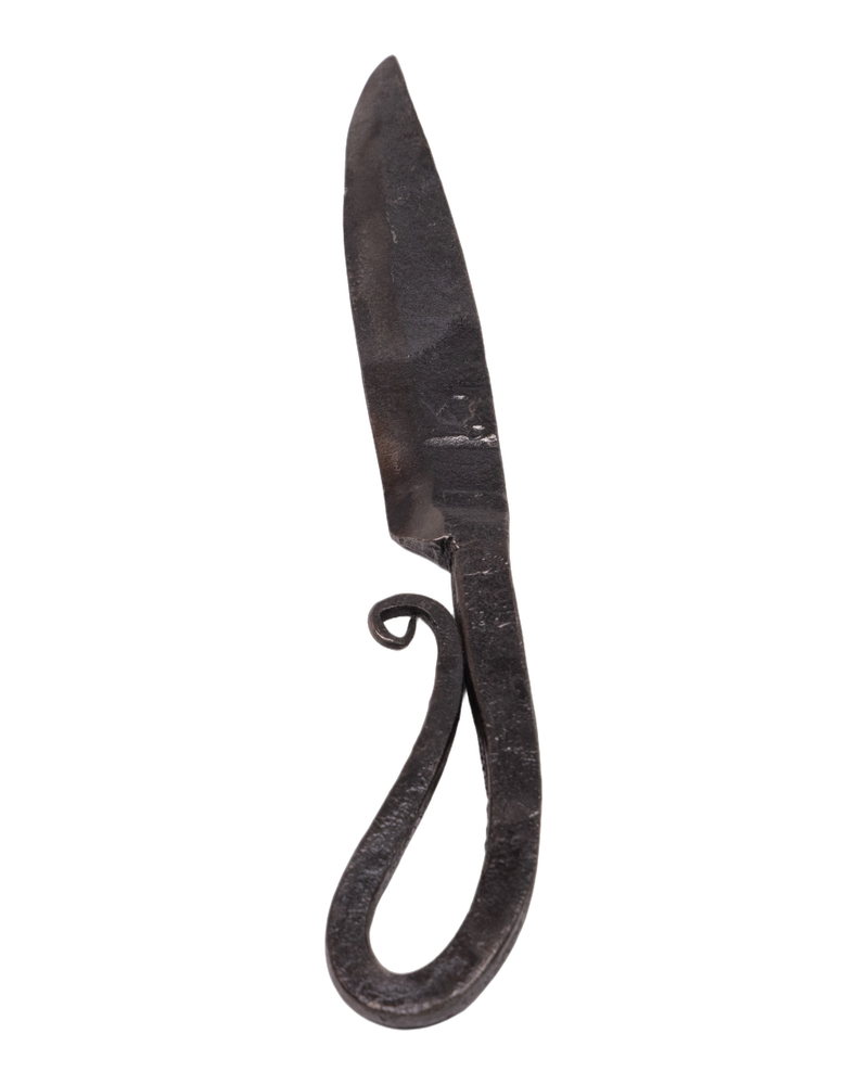 Dalriada Forge Hand Forged Metal Letter Opener with Swirled Handle