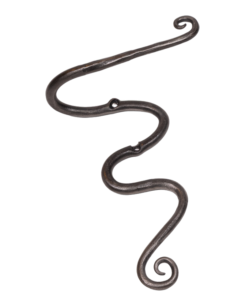 Dalriada Forge Steel Toilet Roll Holder with Hand-Forged Design