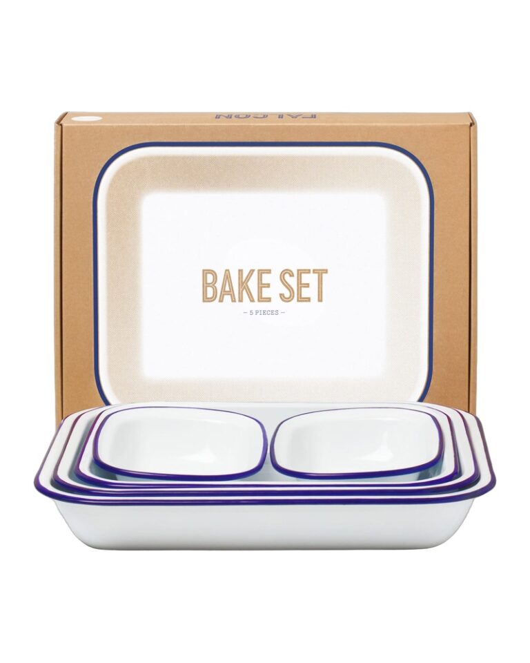 Falcon Enamelware 5-Piece Bake Set