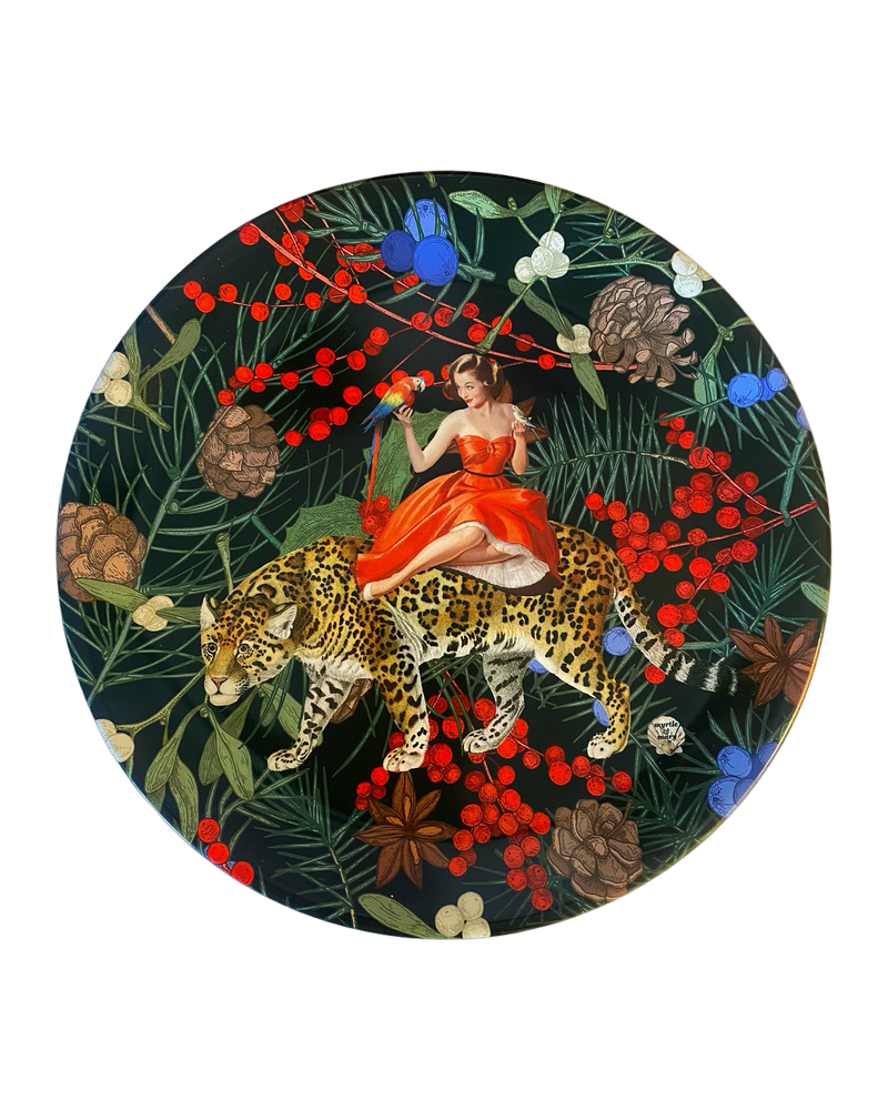 Festive Mary Bone China Plate