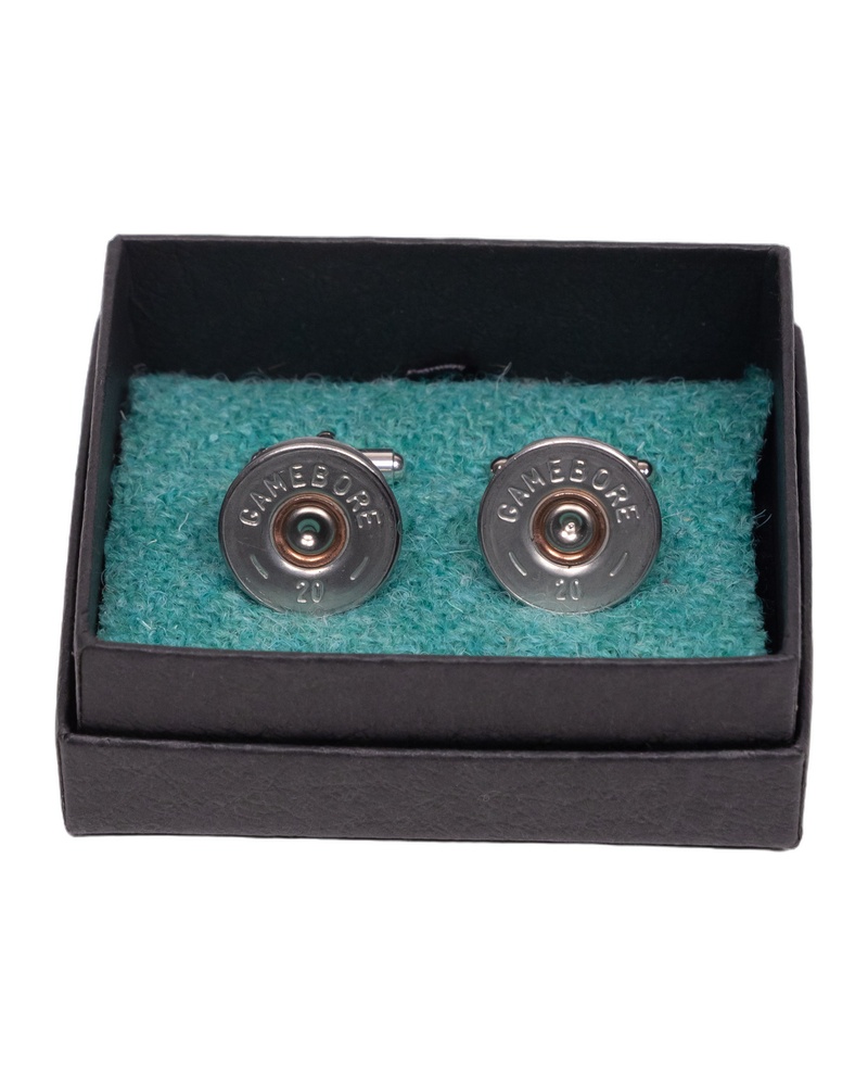 Fine Feathers Shotgun Shell Cufflinks