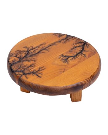 ‘Fractal Wooden Mini Side Table’ by The Lightning Shack