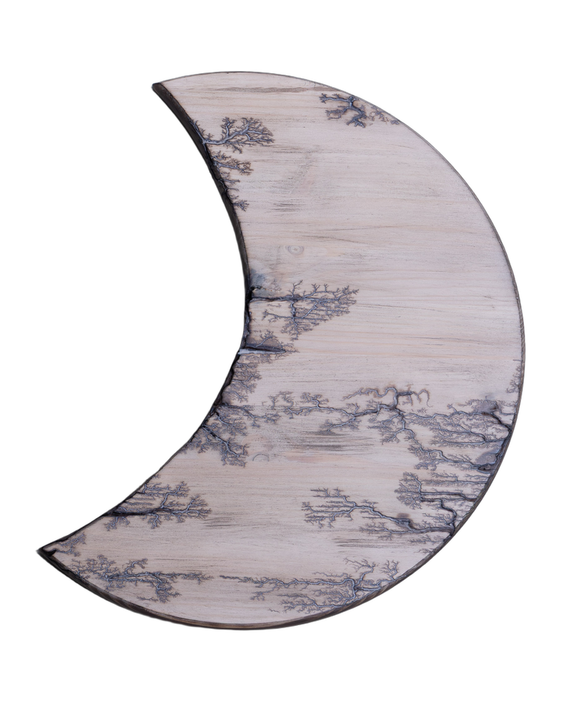‘Fractal Wooden Moon’ By The Lightning Shack