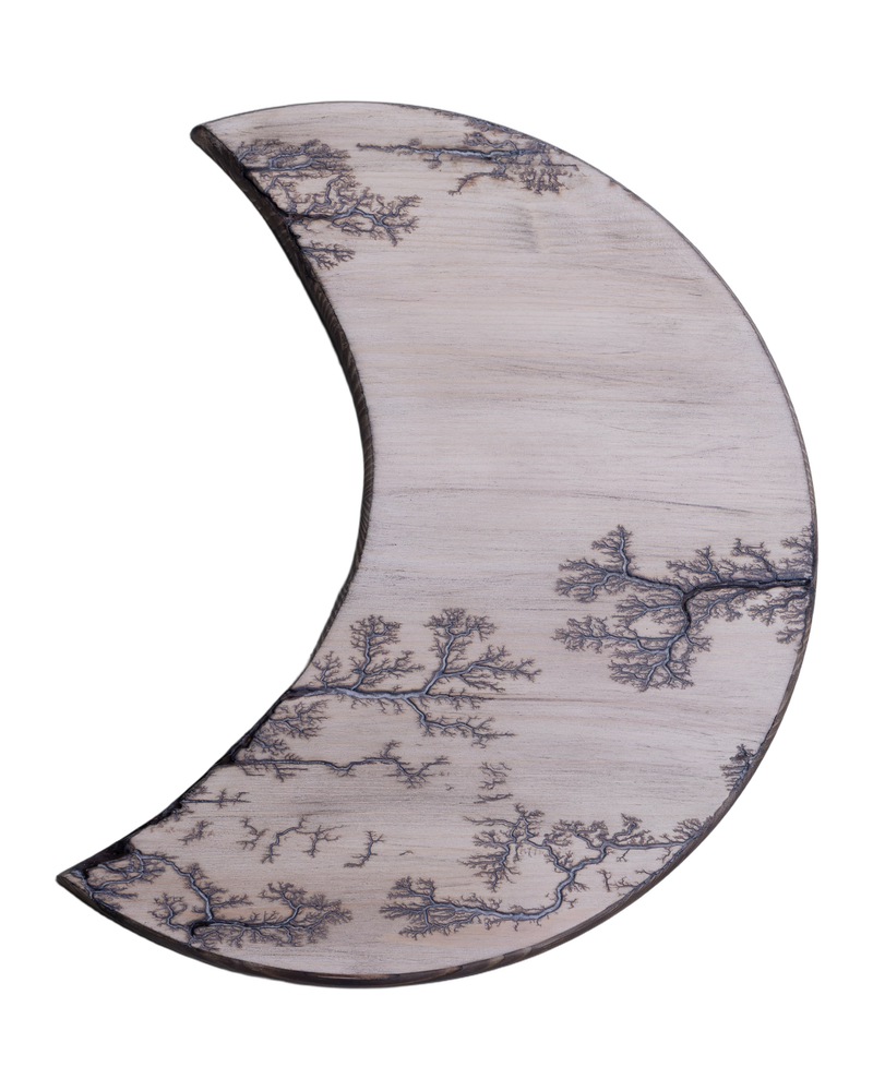 ‘Fractal Wooden Moon’ by The Lightning Shack