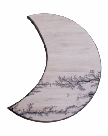 ‘Fractal Wooden Moon’ by The Lightning Shack