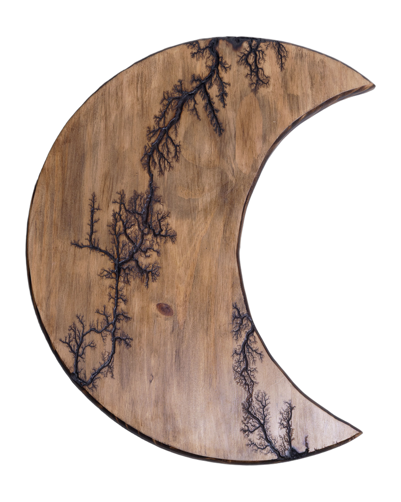 ‘Fractal Wooden Moon’ by The Lightning Shack