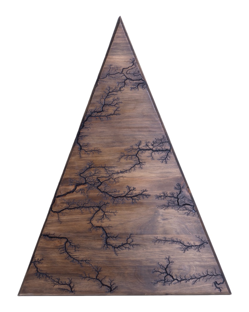‘Fractal Wooden Triangle’ By The Lightning Shack