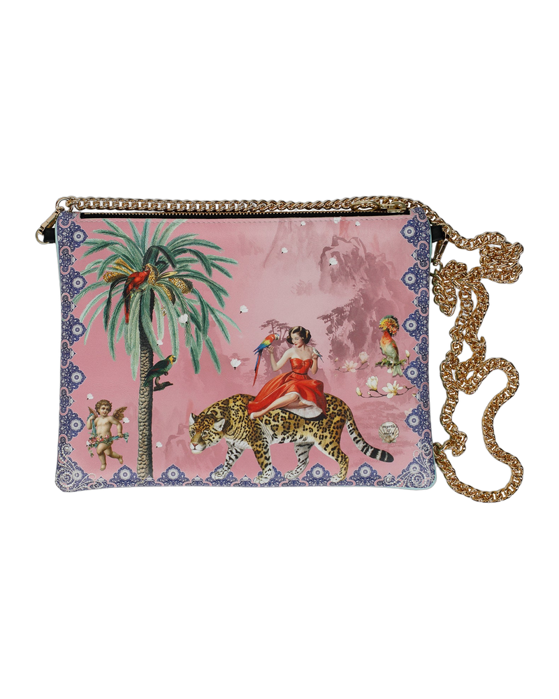 Mary Pink Cross Body Handbag