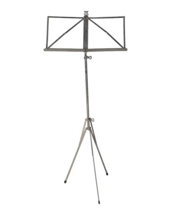 Vintage K & M Steel Music Stand with Adjustable Height and Tilt