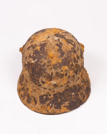 WWI German Stahlhelm M16 Metal Helmet with Corrosion