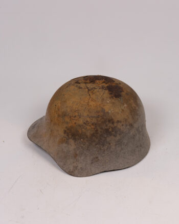Vintage Russian Military Soviet Army Metal SSh-36 Helmet with Star Design