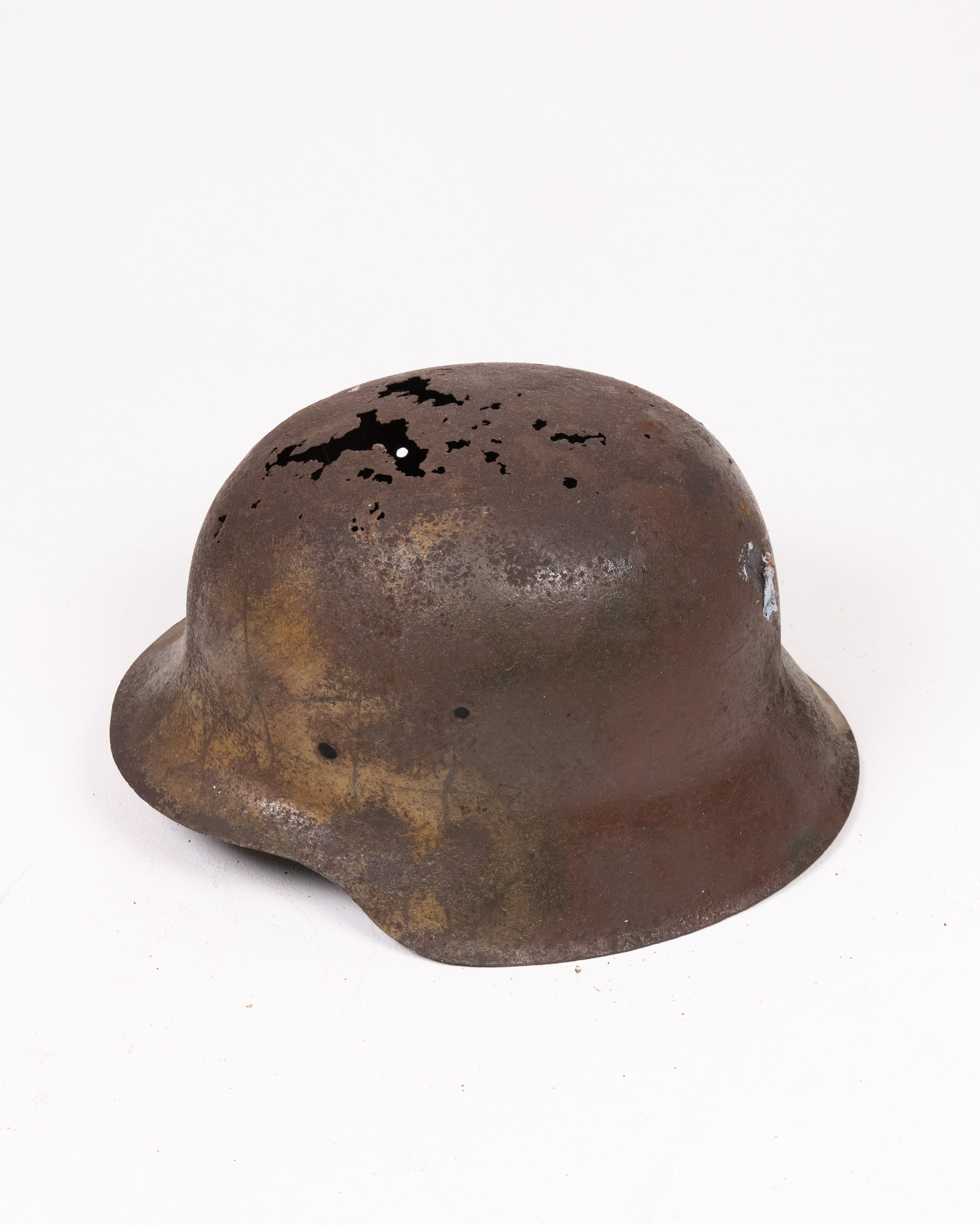 WWI German SS M35 Cut Out Helmet