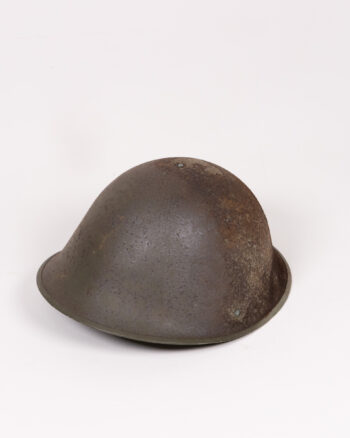 Vintage British Turtle Military Helmet with Liner 1960