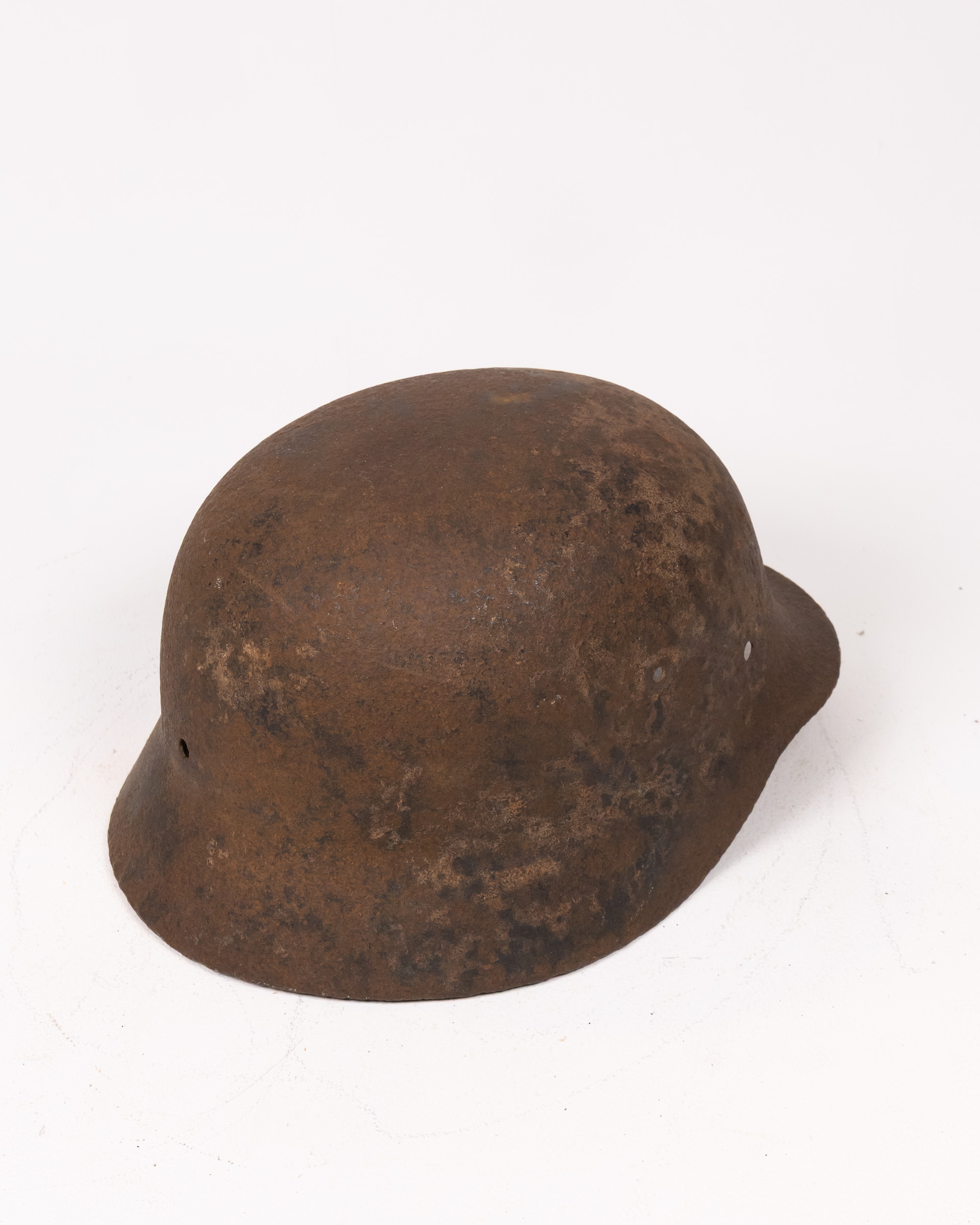 Vintage WWII German Steel Helmet with Relic Condition