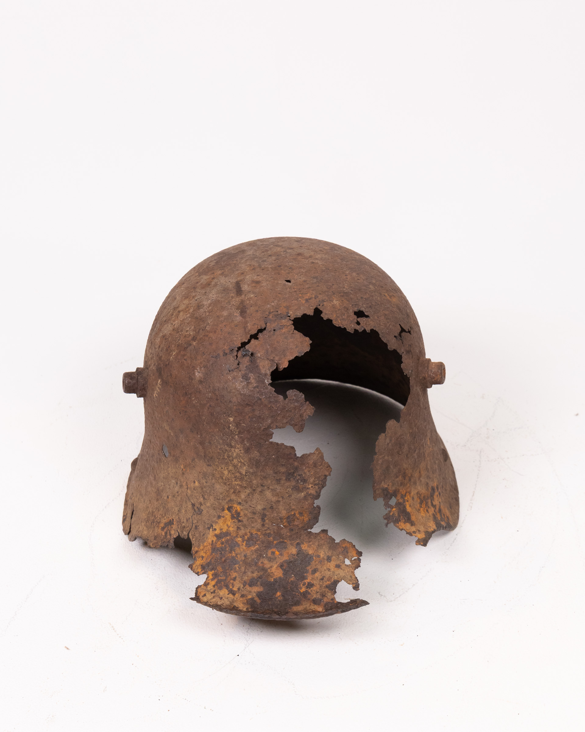 WWI Relic Steel Stahlhelm Helmet with Damage