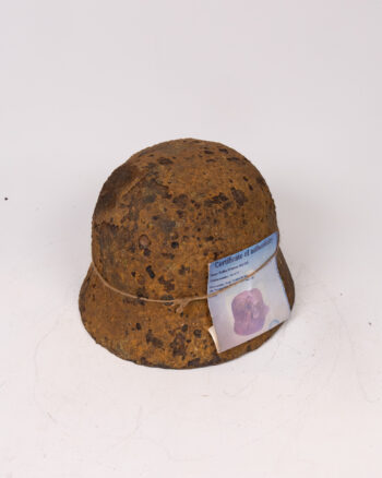 Alternative view of WWI German M16 Stahlhelm Steel Helmet with Certificate