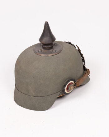 Reproduction German Pickelhaube Helmet with Leather Strap