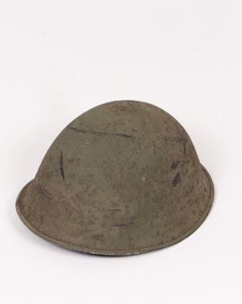 WWII British Military Helmet Turtle MK3 with Green Finish