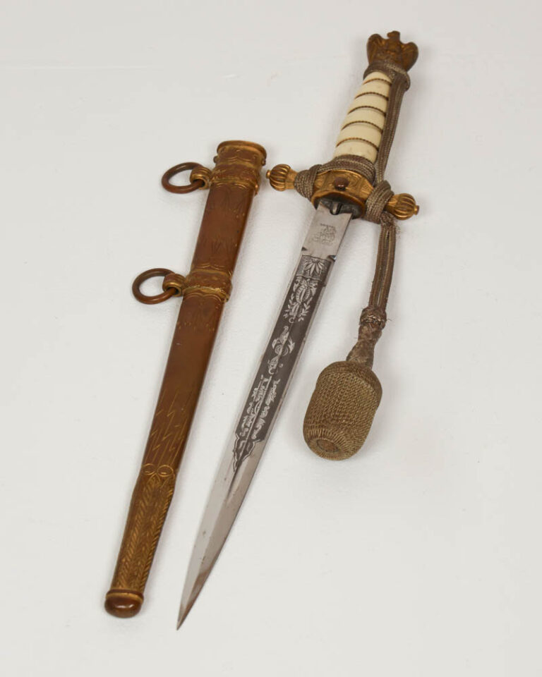 Original WWII German Second Pattern Navy Dagger for Officers