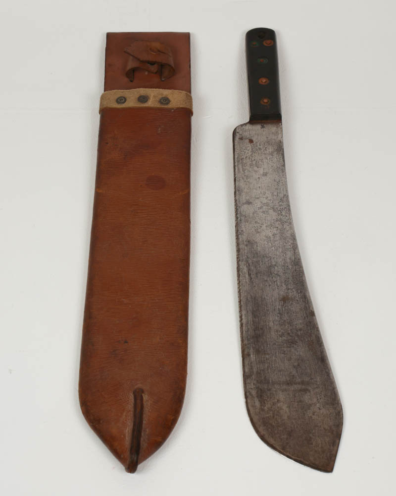 Vintage Military Submachine Gun with Canvas Sling