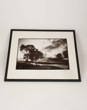 Landscape Photography Print Framed with Black Wood
