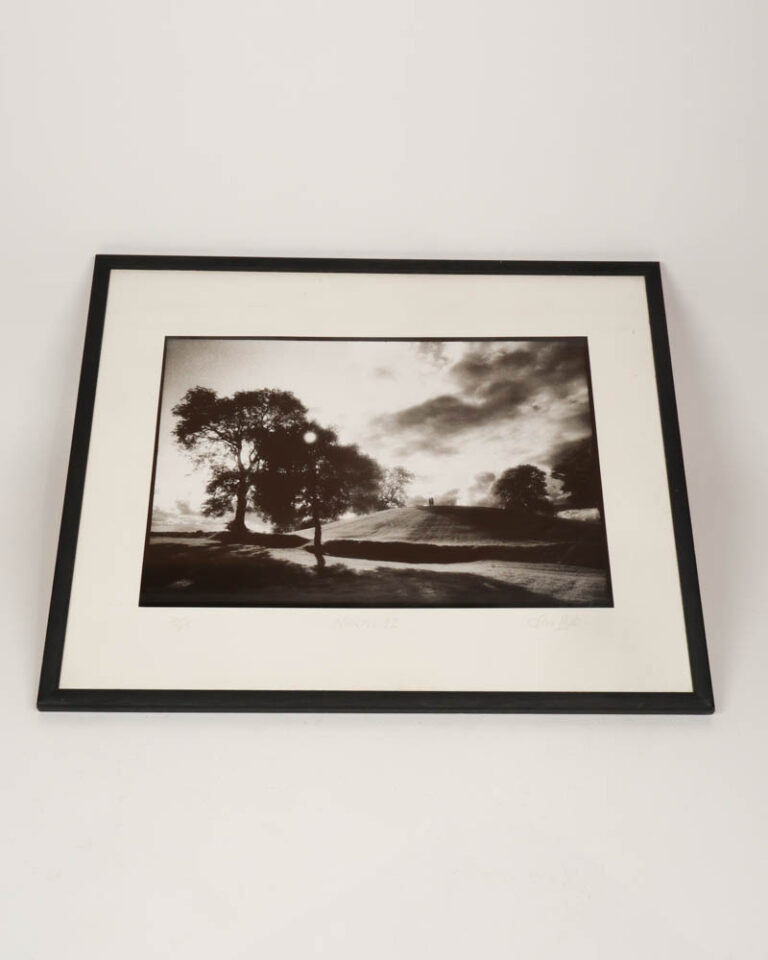 Landscape Photography Print Framed with Black Wood