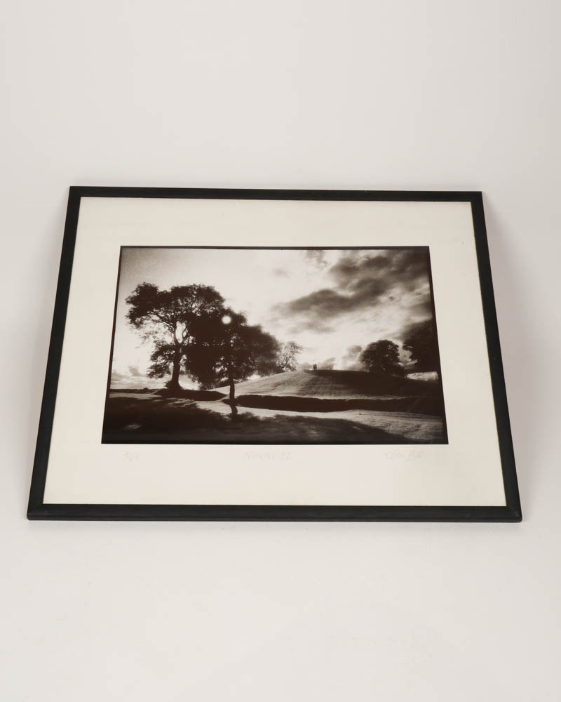 Landscape Photography Print Framed with Black Wood