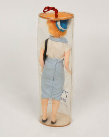Vintage American Air Hostess Doll in Original Tube