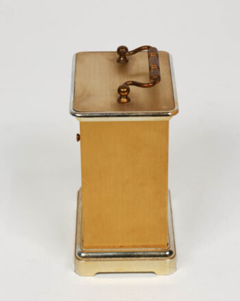 J Wier & Son Quartz Mantle Clock with Pendulum