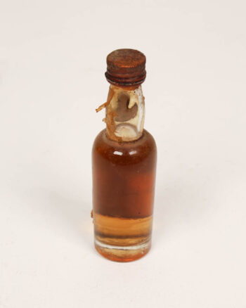 Vintage MacNish’s Miniature Scotch Whisky Bottle with Label