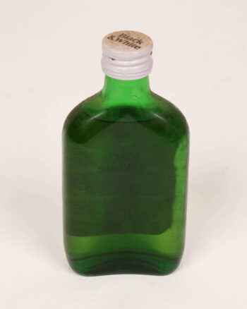 Vintage Black  White Whisky 1/4 Bottle