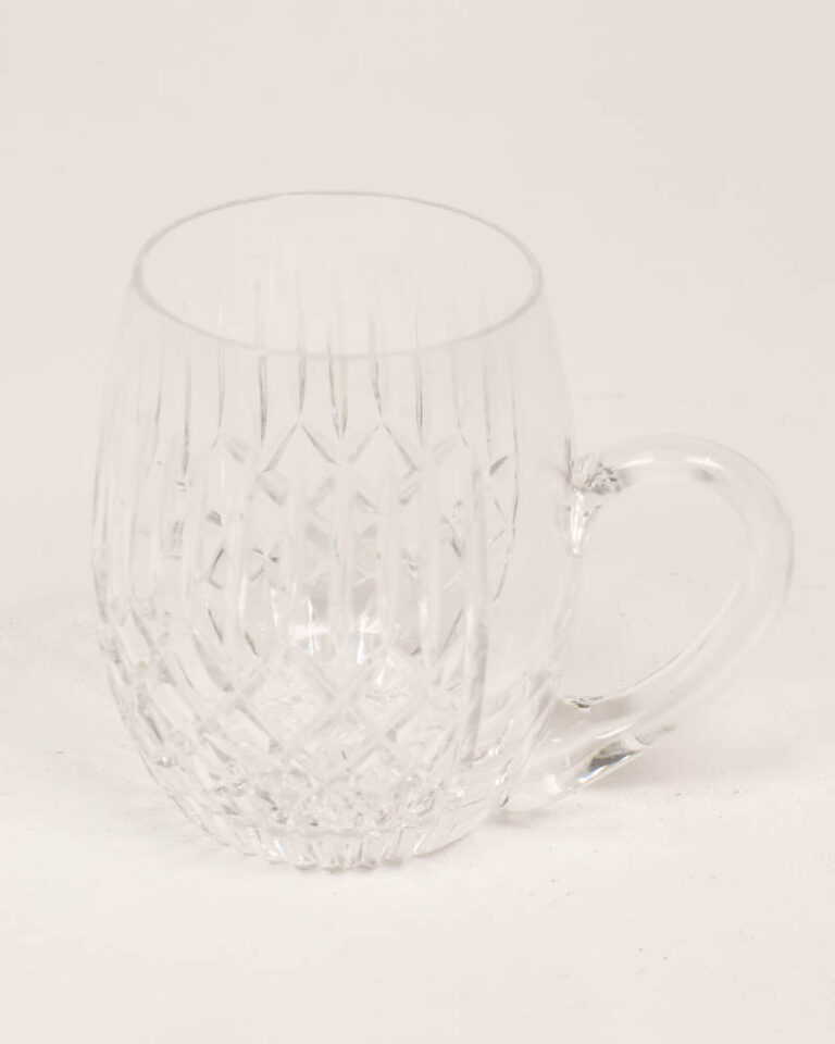Tyrone Crystal Beer Mug with Handle