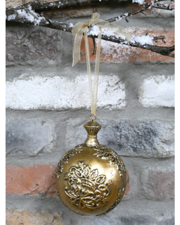 Gold Detail Christmas Bauble