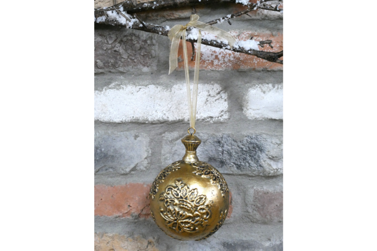 Gold Detail Christmas Bauble