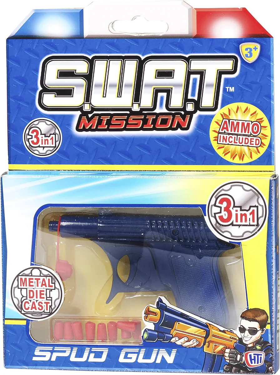 Brand New SWAT Mission Spud Gun with Ammo