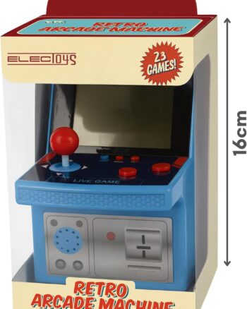 Retro Arcade Machine – 23 Games – Available in Red and Blue