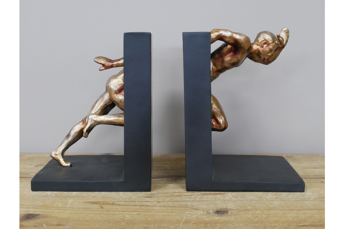 Running Man Bookends
