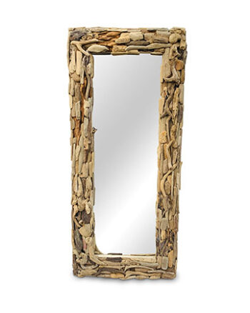 Naturale Driftwood Mirror with Unique Wood Frame 140cm